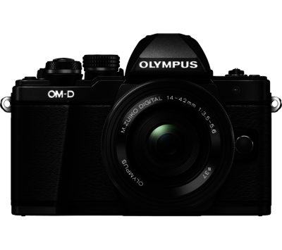 OLYMPUS  E-M10 Mark II Compact System Camera with 14-42 mm f/3.5-5.6 EZ Zoom Lens